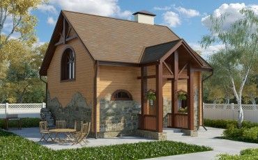 Проект каркасного дома 10-2043-2