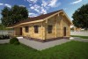 Проект деревянного дома 3-16
