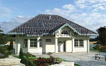 Проект дома из блоков 1421