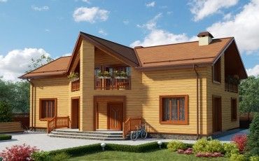 Проект каркасного дома 10-2189-2