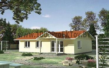 Проект дома из блоков 1390