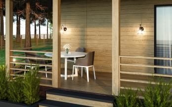 Проект каркасного дома 2-12