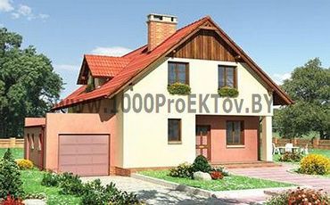 Проект дома из блоков 1143