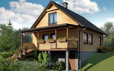 Проект деревянного дома 1610