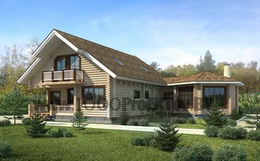Проект деревянного дома 1034