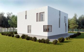 Проект каркасного дома 2-80-2