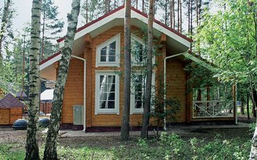 Проект деревянного дома 1555