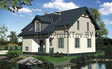 Проект дома из блоков 1172