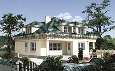 Проект дома из блоков 1285