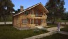 Проект деревянного дома 1057