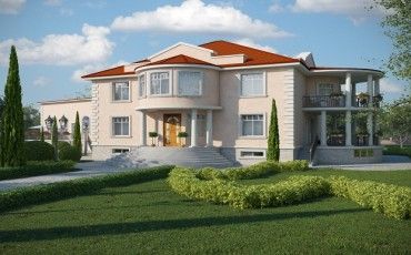 Проект дома из блоков 10-2066