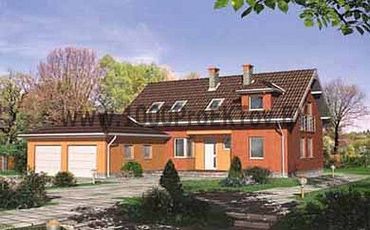 Проект дома из блоков 1196