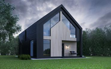 Проект каркасного дома 2-30-2