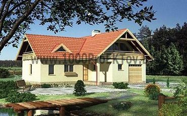 Проект дома из блоков 1146