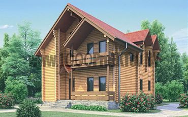 Проект деревянного дома 1079