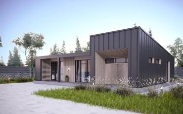 Проект каркасного дома 2-10-3