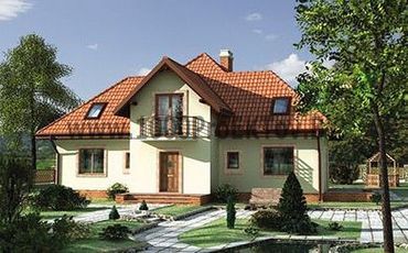 Проект дома из блоков 1294