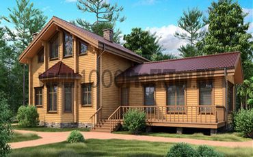 Проект деревянного дома 1073