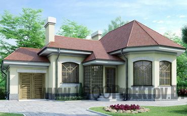 Проект дома из блоков 1094