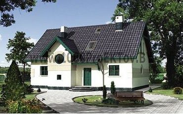 Проект дома из блоков 1328