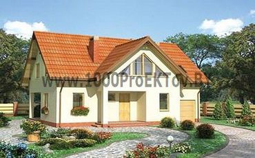 Проект дома из блоков 1132