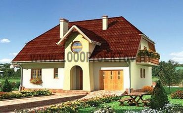 Проект дома из блоков 1313