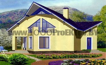 Проект дома из блоков 1499