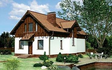 Проект дома из блоков 1170