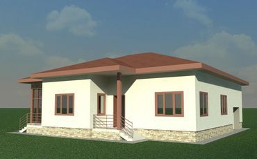 Проект каменного дома 1568