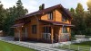 Проект деревянного дома 3-7