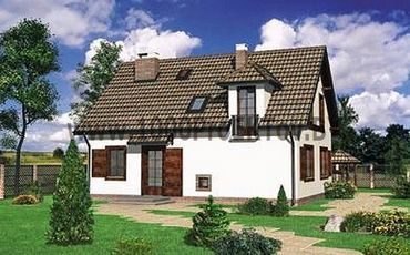 Проект дома из блоков 1173