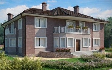 Проект каменного дома 10-2088