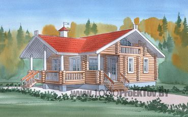 Проект деревянного дома 1060