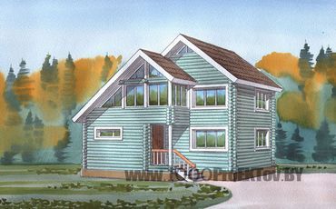 Проект деревянного дома 1059