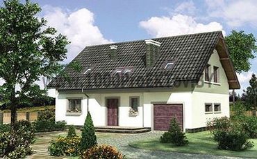 Проект дома из блоков 1273