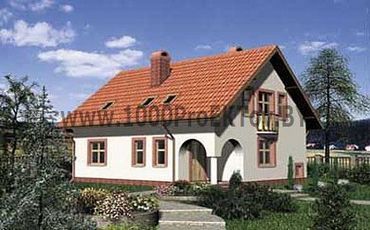 Проект дома из блоков 1270