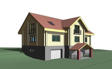 Проект деревянного дома 1564