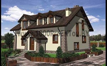 Проект дома из блоков 1136