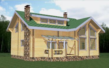 Проект деревянного дома 1559