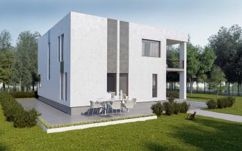 Проект каркасного дома 2-80-2