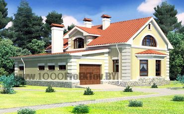 Проект дома из блоков 1128