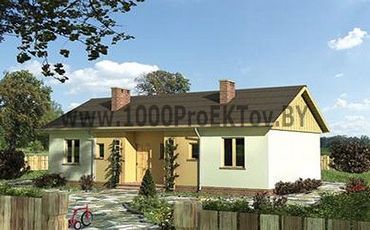 Проект дома из блоков 1192