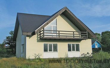 Проект дома из блоков 1102
