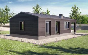 Проект каркасного дома 2-30-4