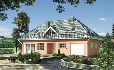 Проект дома из блоков 1323