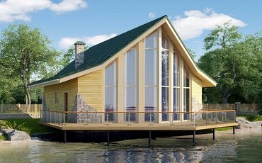 Проект каркасного дома 10-2168