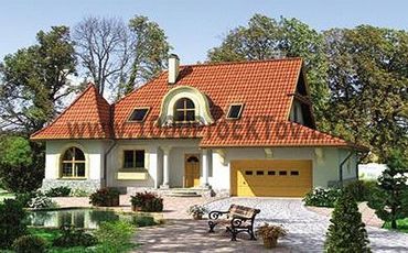 Проект дома из блоков 1177