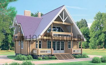 Проект деревянного дома 1069