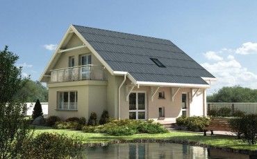 Проект дома из блоков 1296