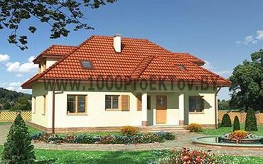 Проект дома из блоков 1295